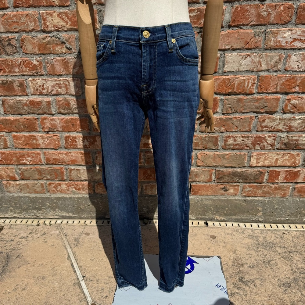 Seven For All Mankind “Gwenevere” blue jeans 👖 / 24 / Excellent condition - Picture 8 of 13